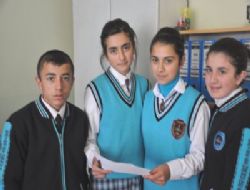 Minik öğrencilerden milli kampanya